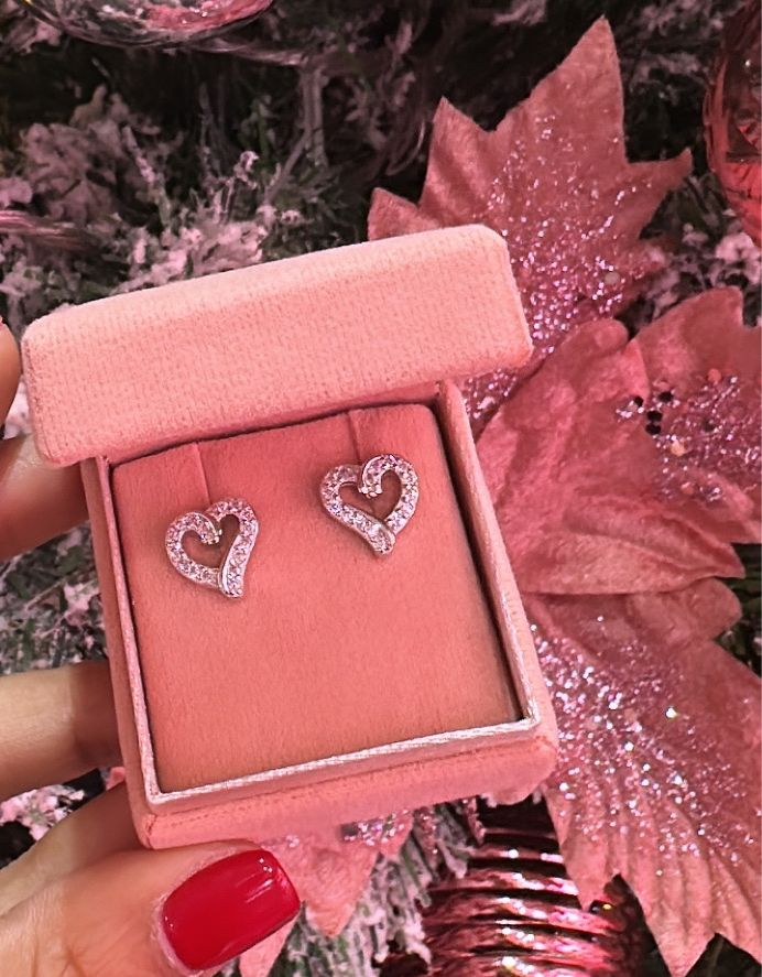 Aretes corazón 2