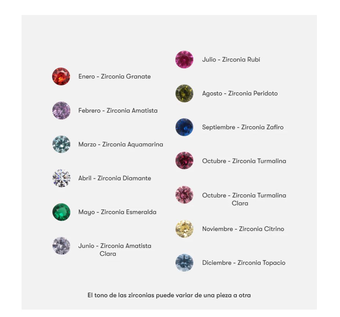 CADENA BIRTHSTONE
