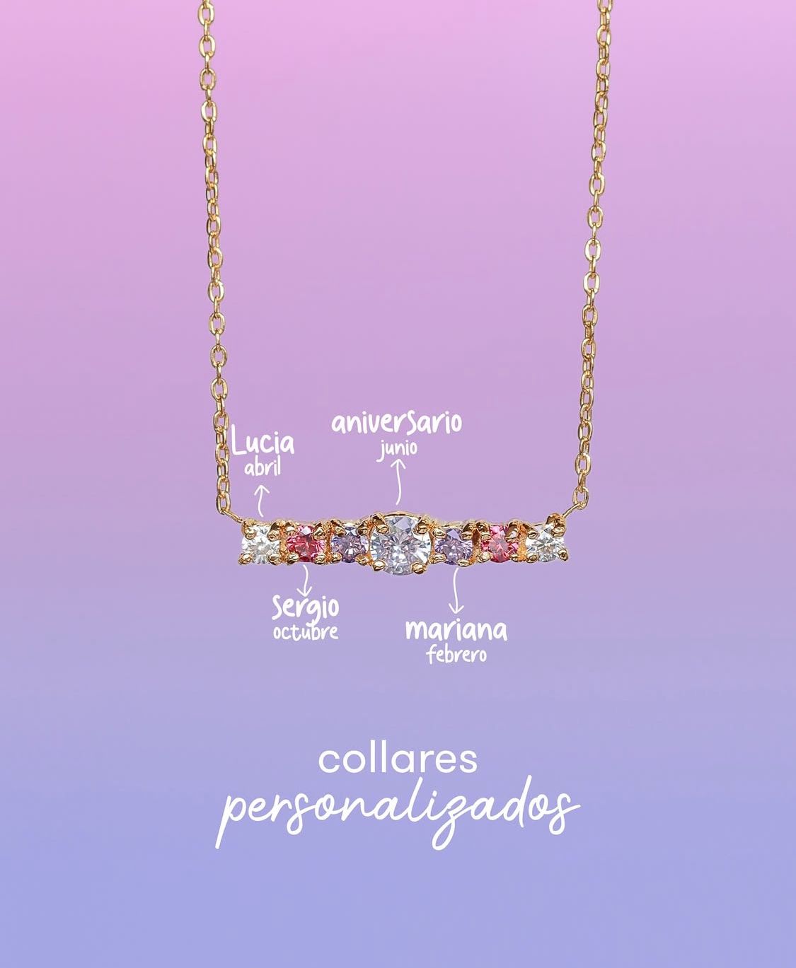 CADENA BIRTHSTONE
